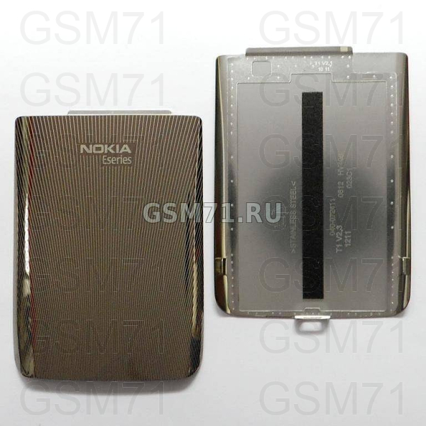 Nokia E72 - крышка аккумулятора (Topaz) Original