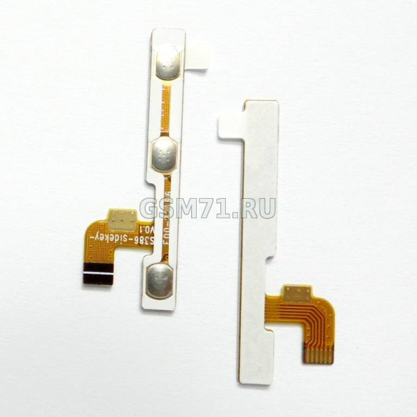 Philips S386 - шлейф кнопки включения, громкости Original