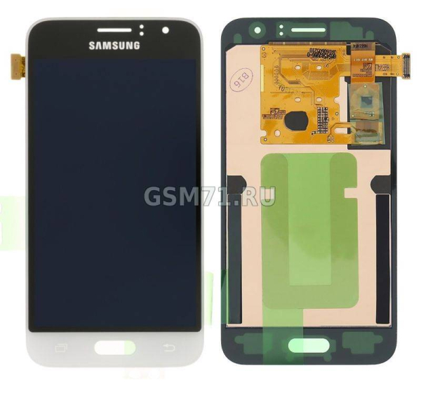 Samsung J120F Galaxy J1 (2016) - дисплей с сенсорным стеклом (White) Original