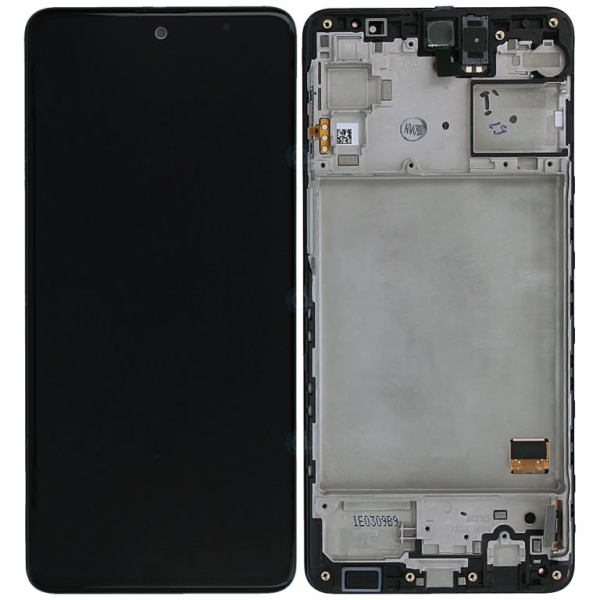 Samsung M317F Galaxy M31s - дисплейный модуль в рамке (Black) OR (SP)
