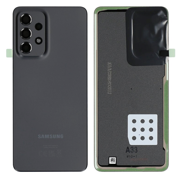 Samsung A336B Galaxy A33 5G - крышка аккумулятора (Black) Original