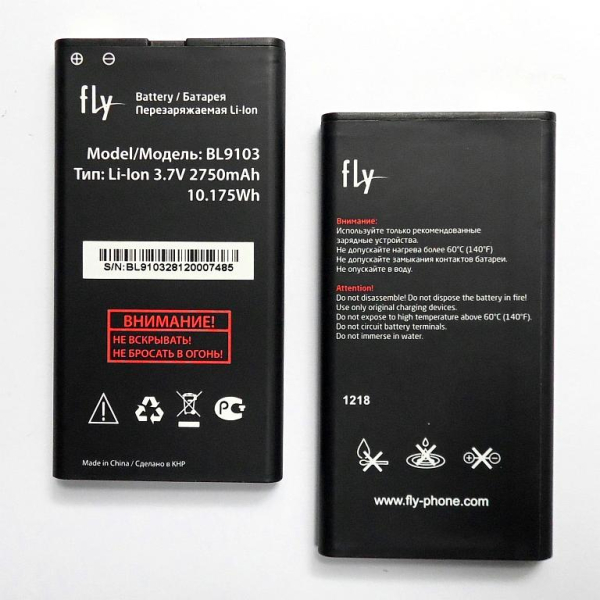 АКБ BL9103 - Fly FF244 - 2750mAh Original