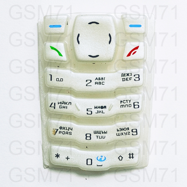 Nokia 3100 - клавиатура набора номера (White) Copy AA