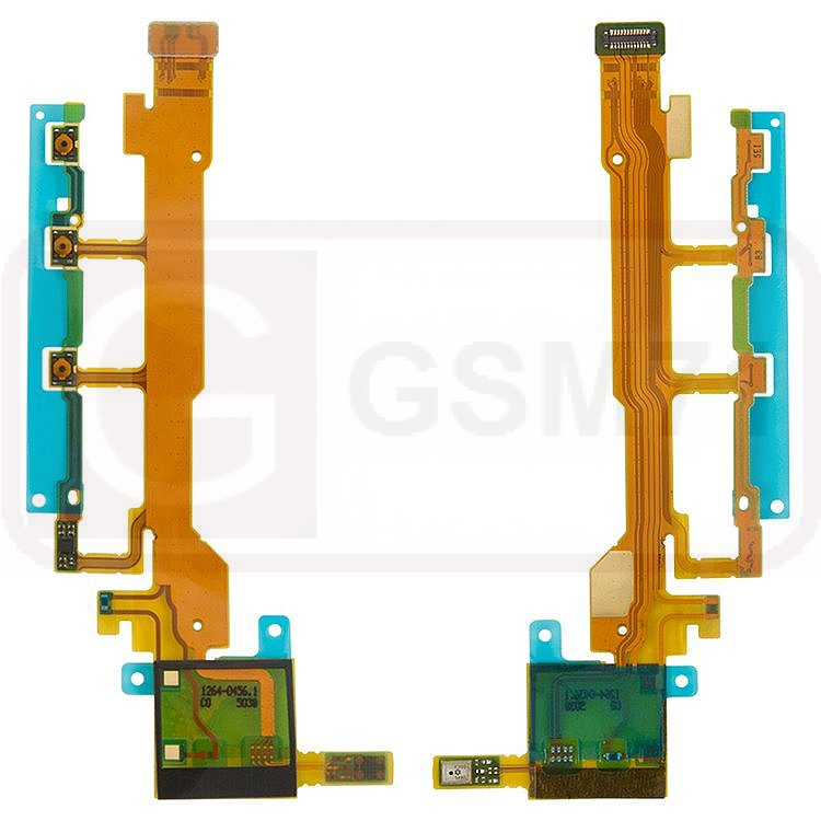 Sony C6602, C6603, C6606, C6616 Xperia Z (L36h) - шлейф кнопки включения, кнопок громкости, динамика полифонического, с микрофоном Original