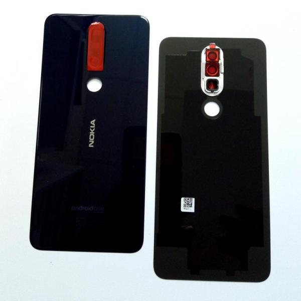 Nokia 5.1 Plus (TA-1105) - крышка аккумулятора (Blue) Original