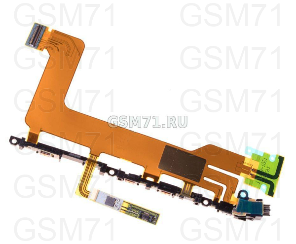 Sony F8131, F8132 Xperia X Performance - шлейф боковых кнопок с виброзвонком Original