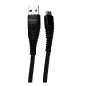 Кабель (micro-USB) "FAISON" FX8 Black 2,1A, 1,0m