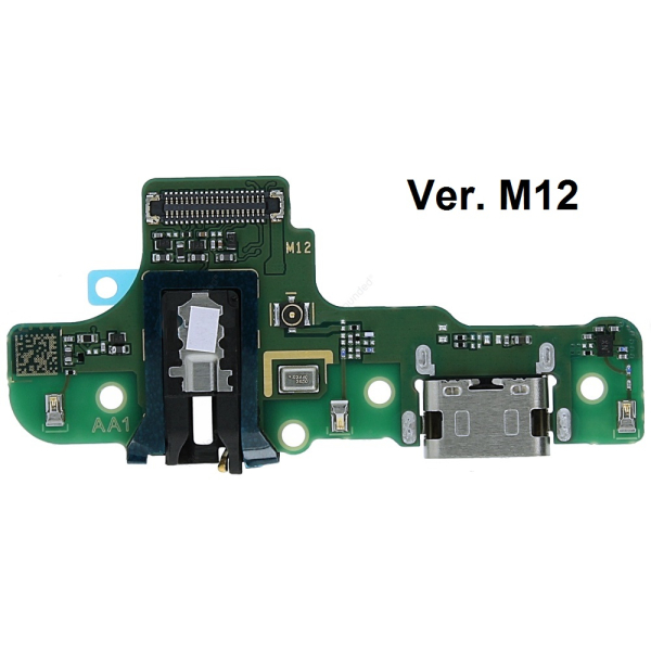 Samsung A207F Galaxy A20s, Ver.M12 - плата зарядки Type-C, микрофон Original