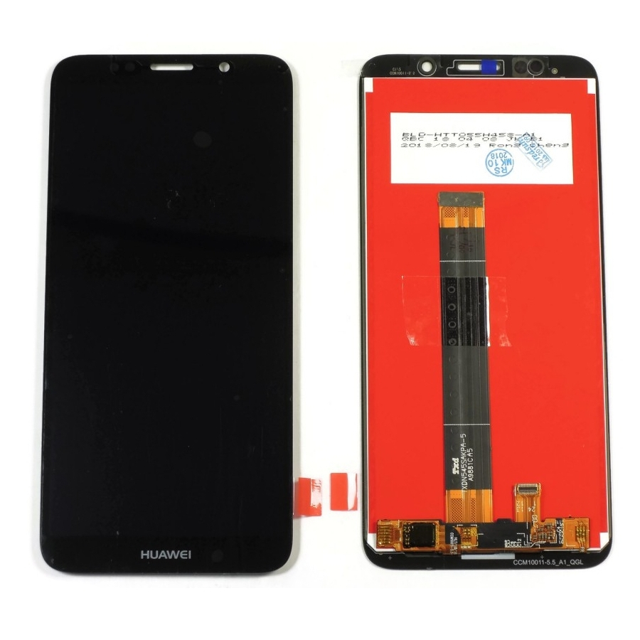 Huawei Honor 7A, Y5 2018, Y5 Lite, Y5 Neo, Y5 Prime 2018 - дисплей с сенсорным стеклом (Black) AA