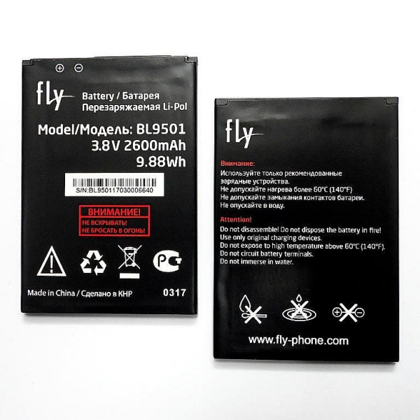 АКБ BL9501 - Fly FS516 Cirrus 12 - 2600mAh Original