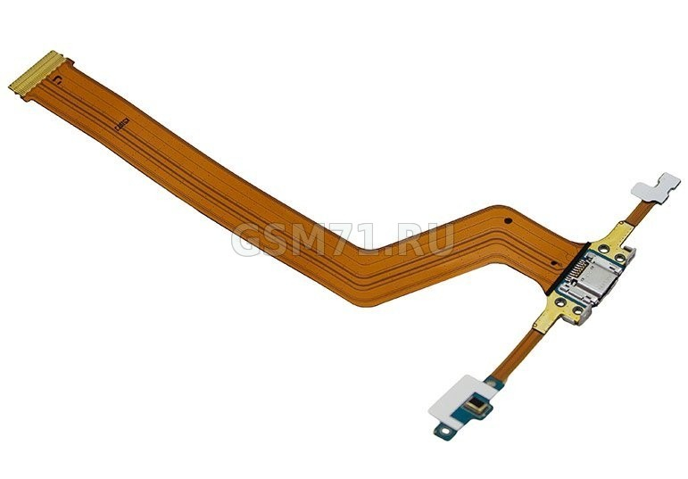Samsung P600, P601, P605 Galaxy Note 10.1 2014 Edition, T520 Galaxy Tab Pro Wi-Fi, T525 Galaxy Tab Pro LTE (4G) - шлейф с разъемом micro USB, микрофоном Original