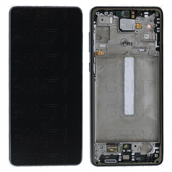 Samsung A736B Galaxy A73 5G - дисплейный модуль в рамке (Black) Original (SP)