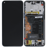 honor-30s-cdy-an90-cdy-an95-display-module-lcd-battery-gradient-02353pna Huawei Honor 30s (CDY-NX9A) - дисплейный модуль в рамке с АКБ (Silver) Original