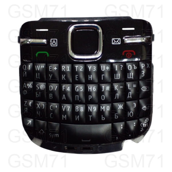 Nokia C3-00 - клавиатура набора номера (Black) Original