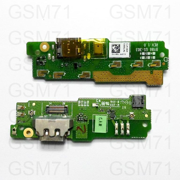 Sony G3212, G3221, G3226 Xperia XA1 Ultra - SUB плата с Type-C микрофоном Original
