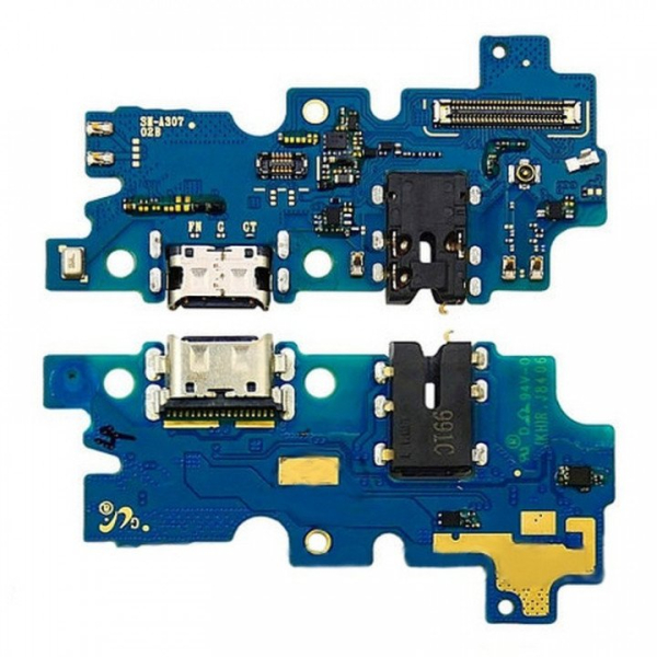 Samsung A307F Galaxy A30s - плата зарядки Type-C, микрофон OEM