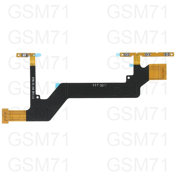 Sony G3212, G3221, G3226 Xperia XA1 Ultra - шлейф основной с боковыми кнопками Original