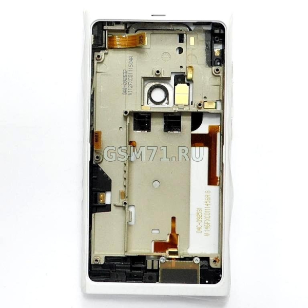 Nokia N9-00 - корпус в полном сборе, со шлейфами (White) Original