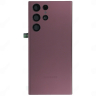 Samsung S908b Galaxy S22 Ultra - крышка аккумулятора (Burgundy) Orig