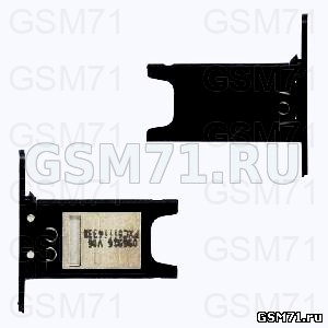 Nokia N9-00 - лоток SIM карты (Black) Original