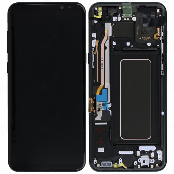 Samsung G955F Galaxy S8 Plus - дисплей с сенсорным стеклом на передней панели (Black) Original