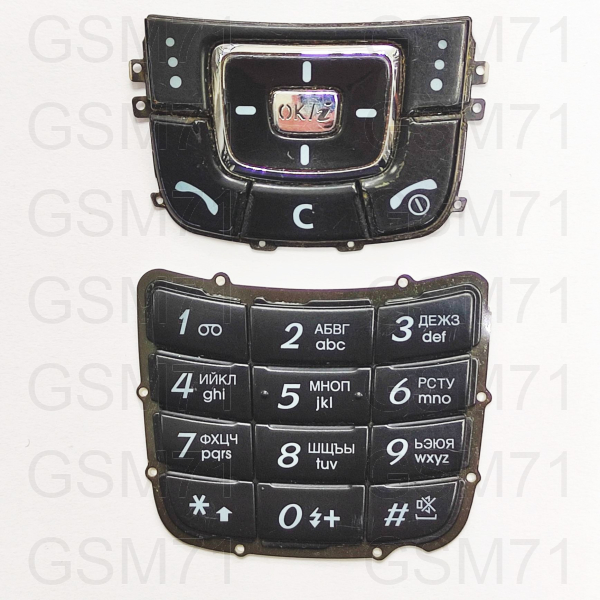 Samsung D600 - клавиатура (Black) Orig