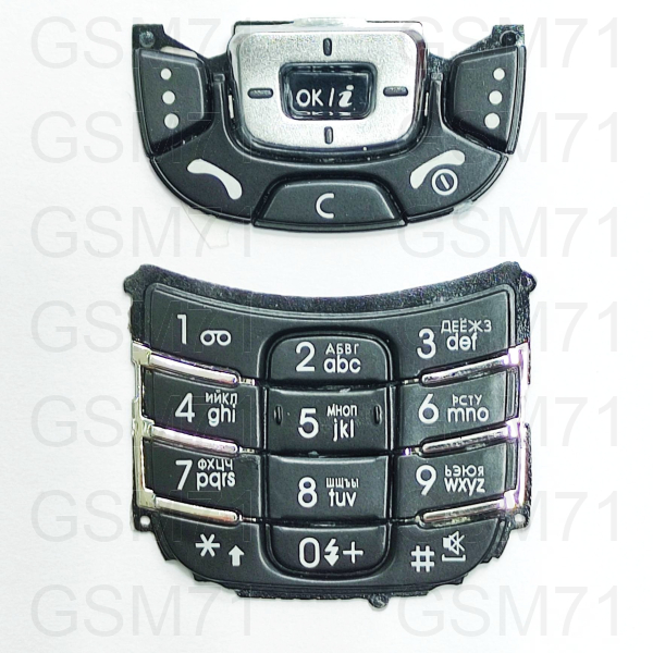 Samsung D500 - клавиатура (Black) AA