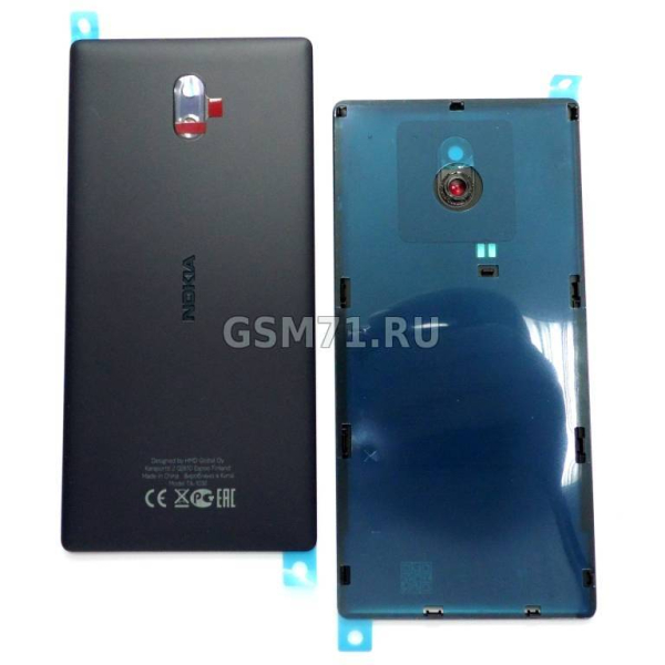 Nokia 3 (TA-1032) - крышка аккумулятора (Dark Blue) Original
