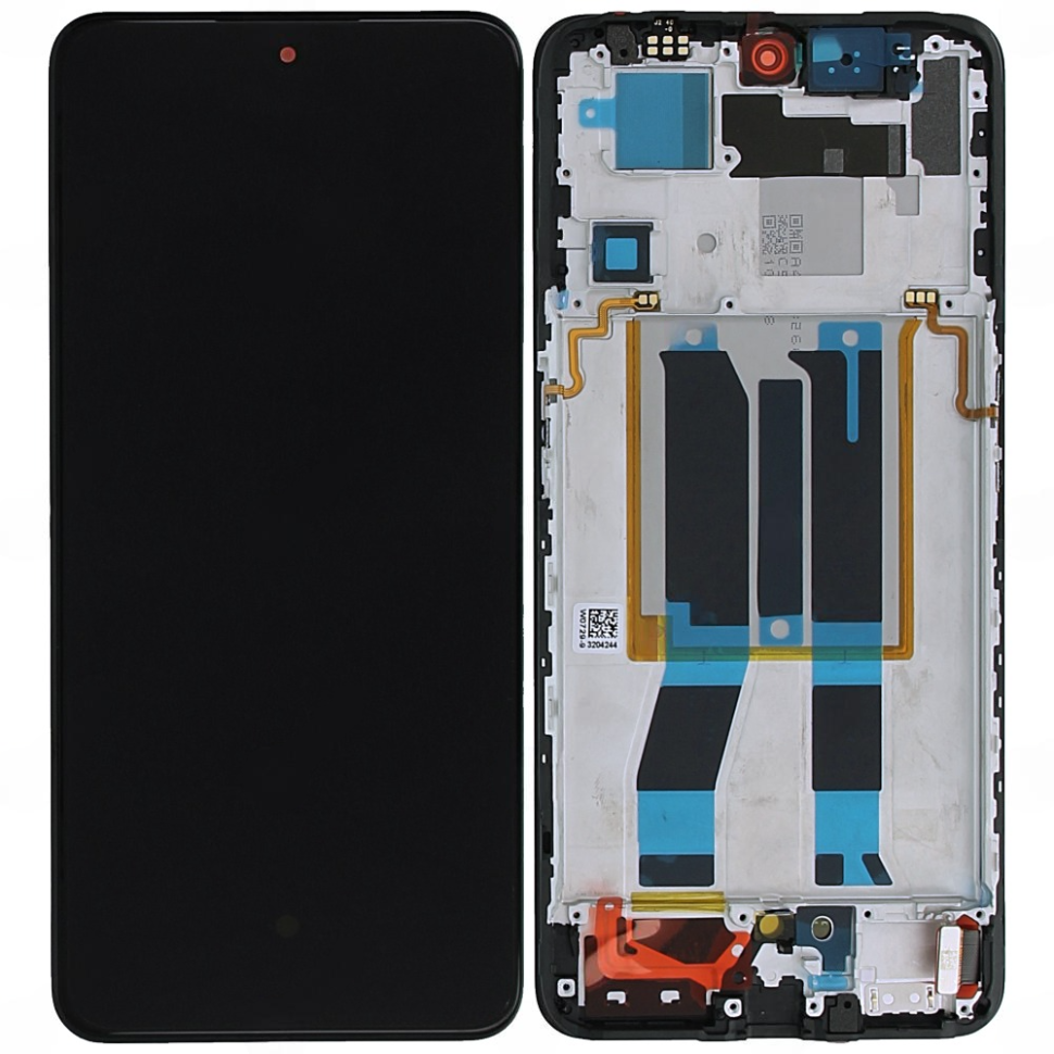realme-gt-neo3-rmx3560-rmx3561-gt-neo3-150w-rmx3563-display-frame-flexkey-4130237 Realme GT Neo 3 (RMX3561)/ GT Neo 3 150W (RMX3563) - дисплейный модуль в рамке (Black) OR (SP)