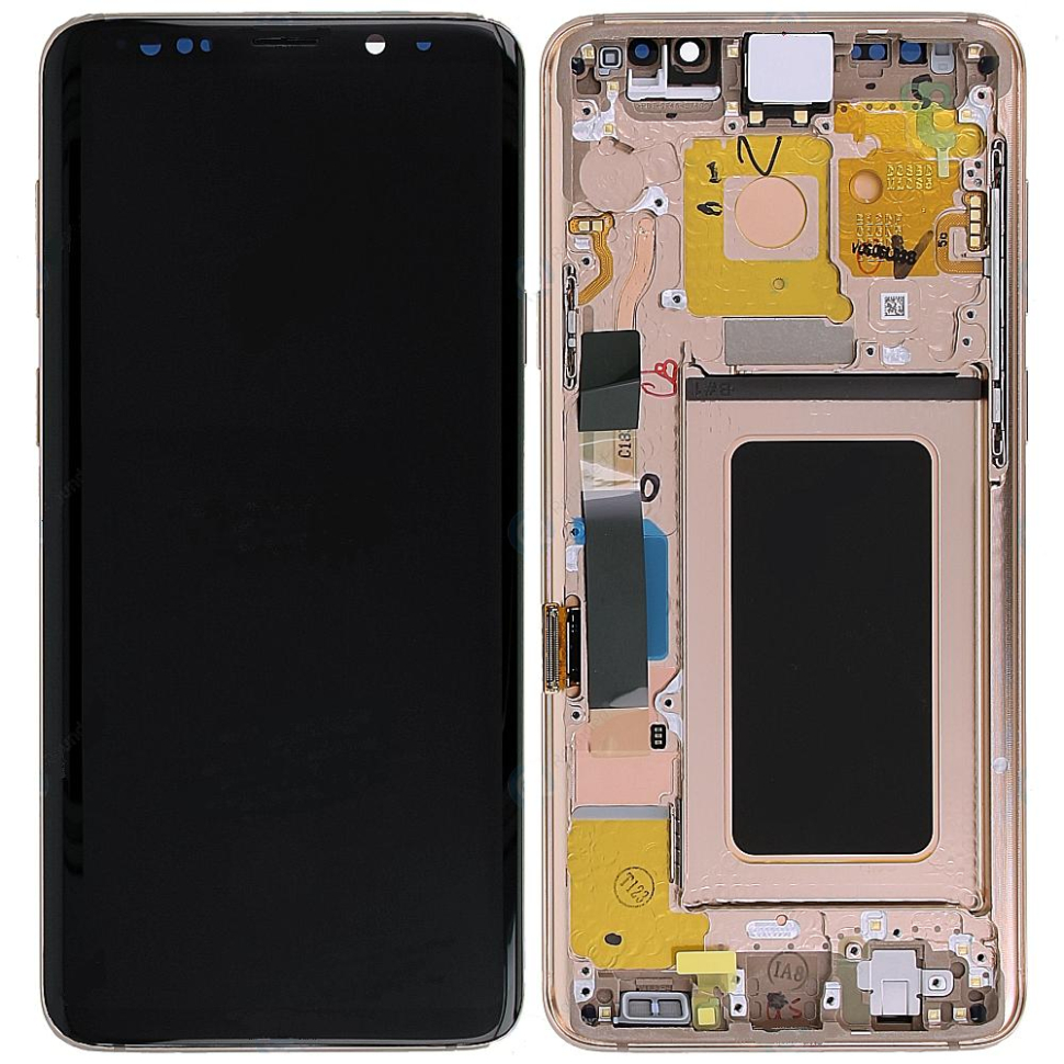 Samsung G965F Galaxy S9 Plus - дисплей с сенсорным стеклом на передней панели (Gold) Original