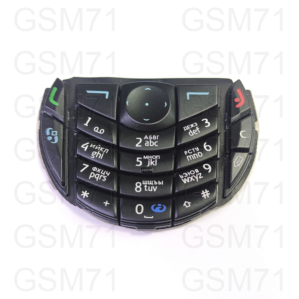Nokia 6630 - клавиатура набора номера (Black) Copy AA