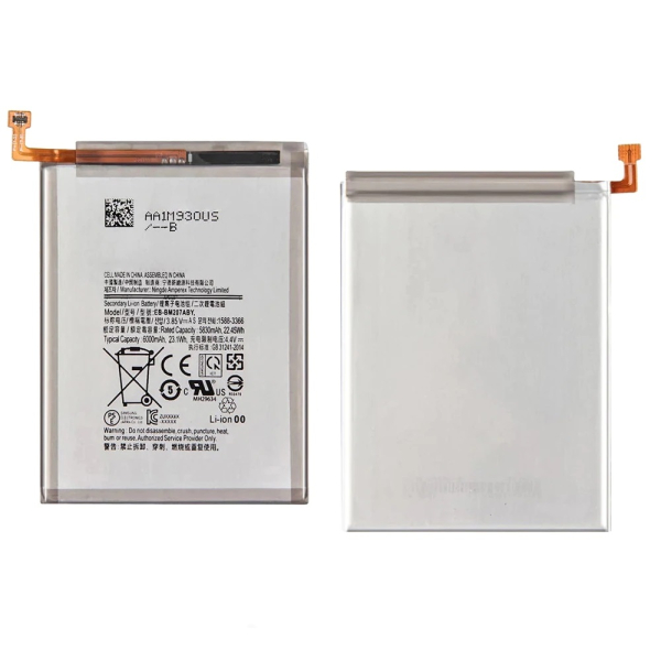 АКБ Samsung M215F (M21), M307F (M30s), M315F (M31) (EB-BM207ABY) 6000mAh OEM