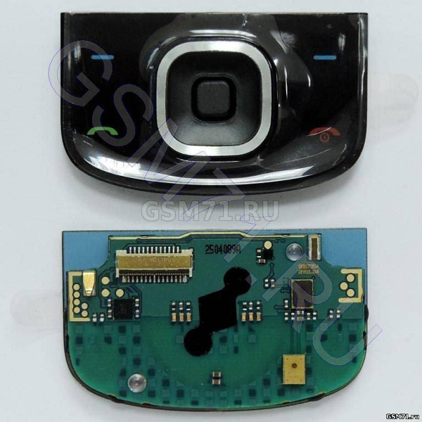 Nokia 6260 Slide - шлейф плата верхней клавиатуры c клавиатурой (Black) Original