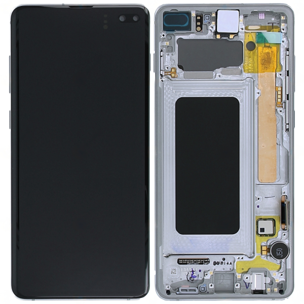 Samsung G975F Galaxy S10 Plus - дисплей с сенсорным стеклом на передней панели (White) Original