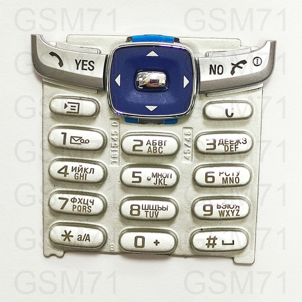 Sony Ericsson T230 - клавиатура набора номера (Silver) Copy AA