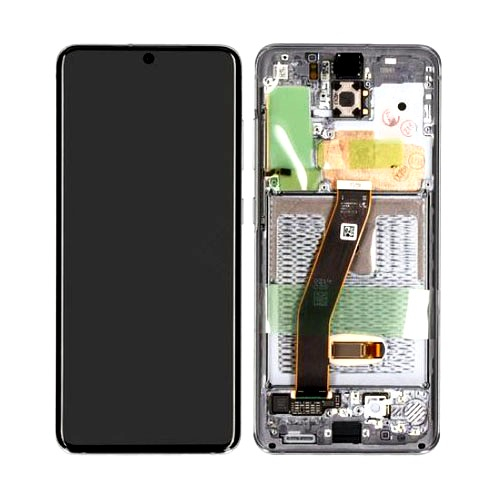 Samsung G980F Galaxy S20, G981B Galaxy S20 5G - дисплей с сенсорным стеклом на передней панели (Grey) Origina
