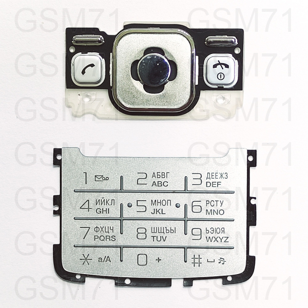 Sony Ericsson T303i - клавиатура набора номера (Silver) Copy AA