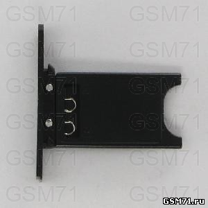Nokia 800 Lumia - лоток SIM карты (Black) Original