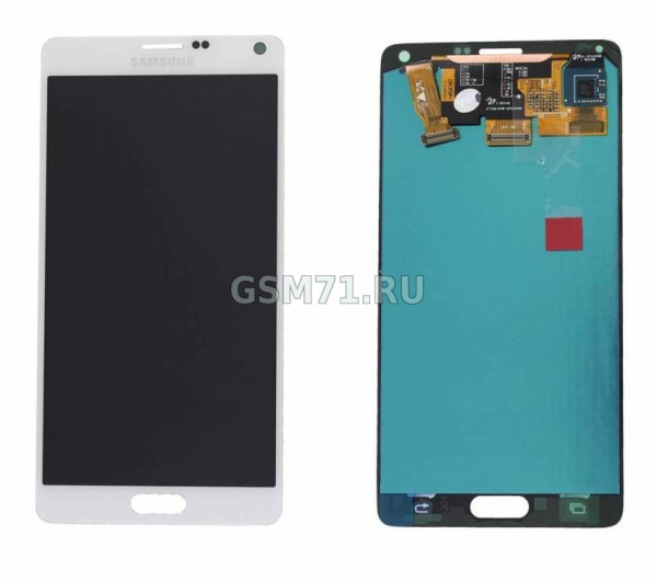 Samsung N910F Galaxy Note 4 - дисплей с сенсорным стеклом (White) Original