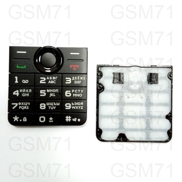 Philips E168 - клавиатура набора номера (Black) Original