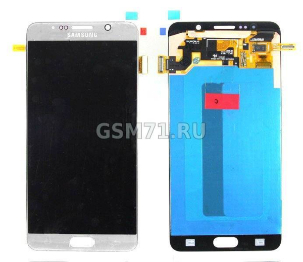Samsung N920C Galaxy Note 5 - дисплей с сенсорным стеклом (White) Original