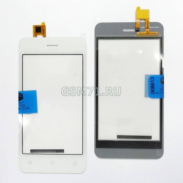 Fly FS406 Stratus 5 - сенсорное стекло (White) Original