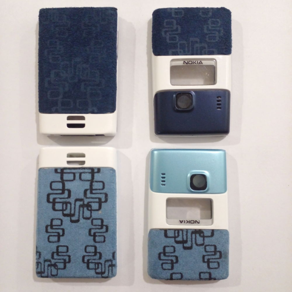 Nokia 7200 - корпус в полном сборе (Blue) Copy AA