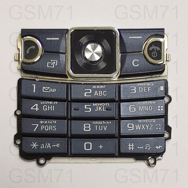 Sony Ericsson C510i - клавиатура набора номера (Black) AAA