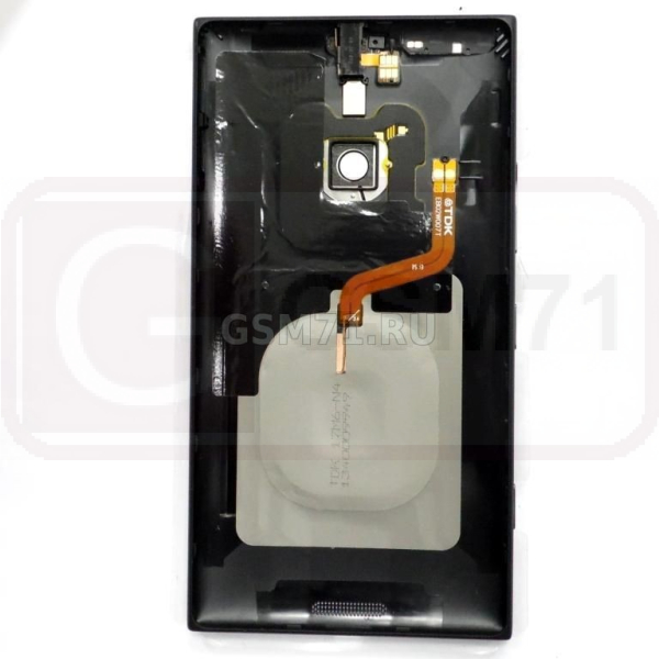 Nokia 1520 Lumia - крышка аккумулятора, с разъемом гарнитуры (Black) Original