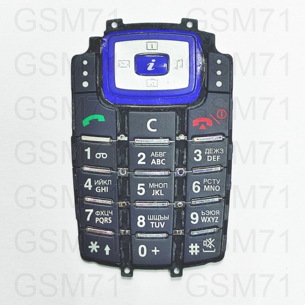 Samsung E700 - клавиатура (Black) Orig