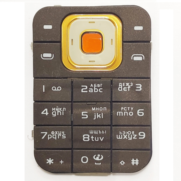 Nokia 7370, 7373 - клавиатура набора номера (Coffee) Copy AA