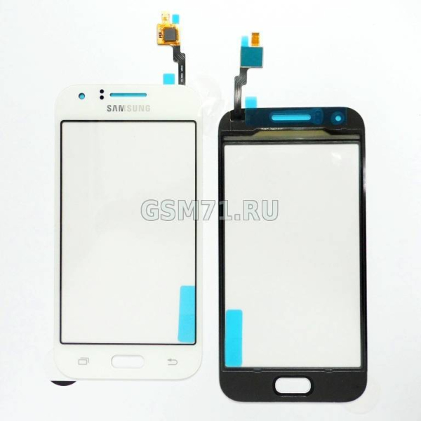 Samsung J100F Galaxy J1 - сенсорное стекло (White) Original