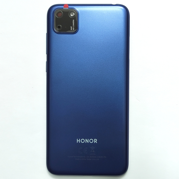 Huawei Honor 9S (DUA-LX9) - крышка аккумулятора со стеклом камеры (Blue) Original