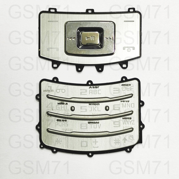 Samsung S3500 - клавиатура (Silver) AA